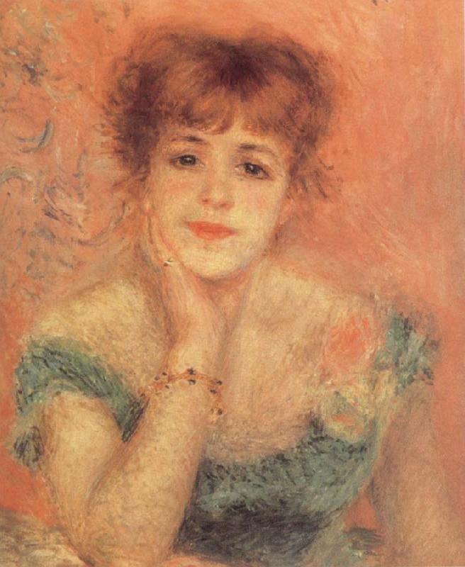 Pierre-Auguste Renoir Portrait of t he Actress Jeanne Samary Germany oil painting art